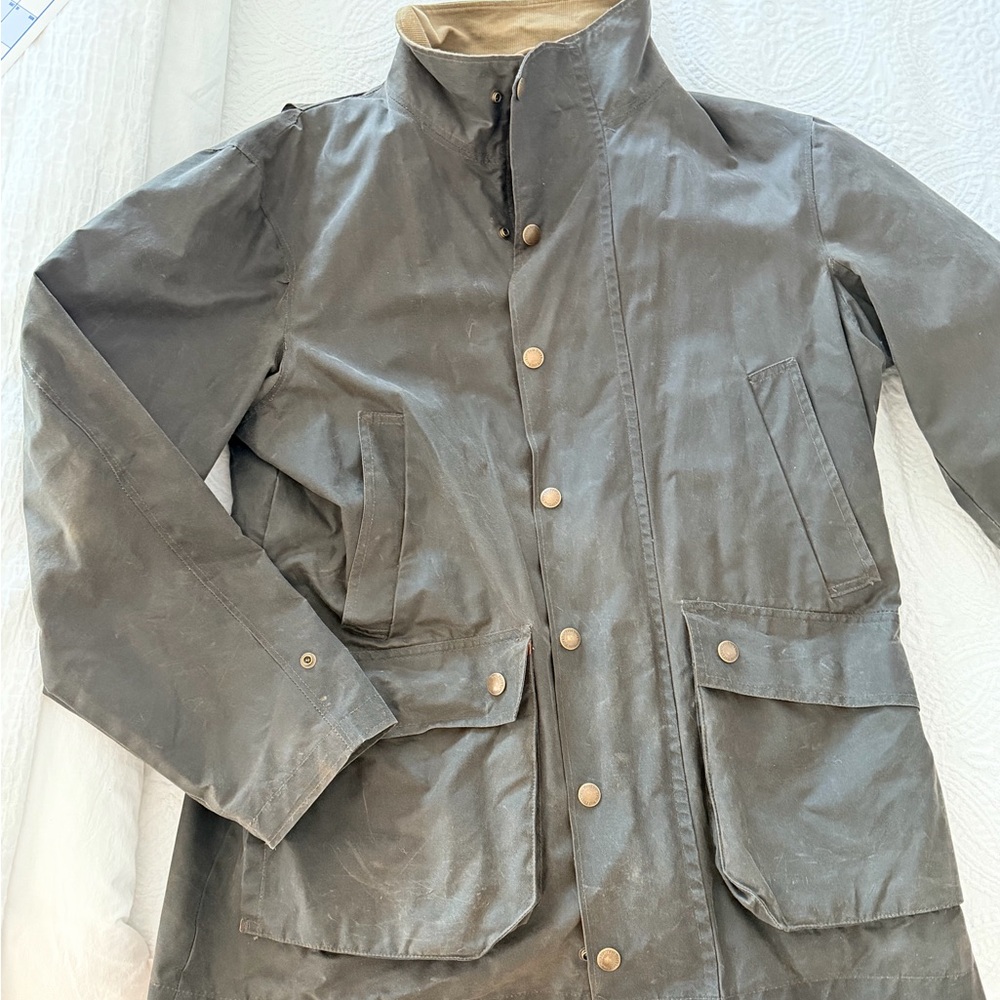 Men's Classic Military Field Jacket in Olive